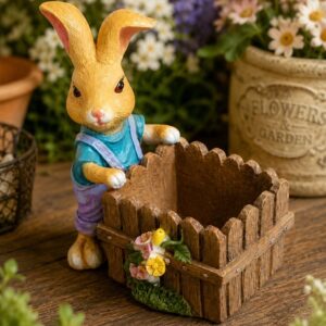 Garden Bunny Planter